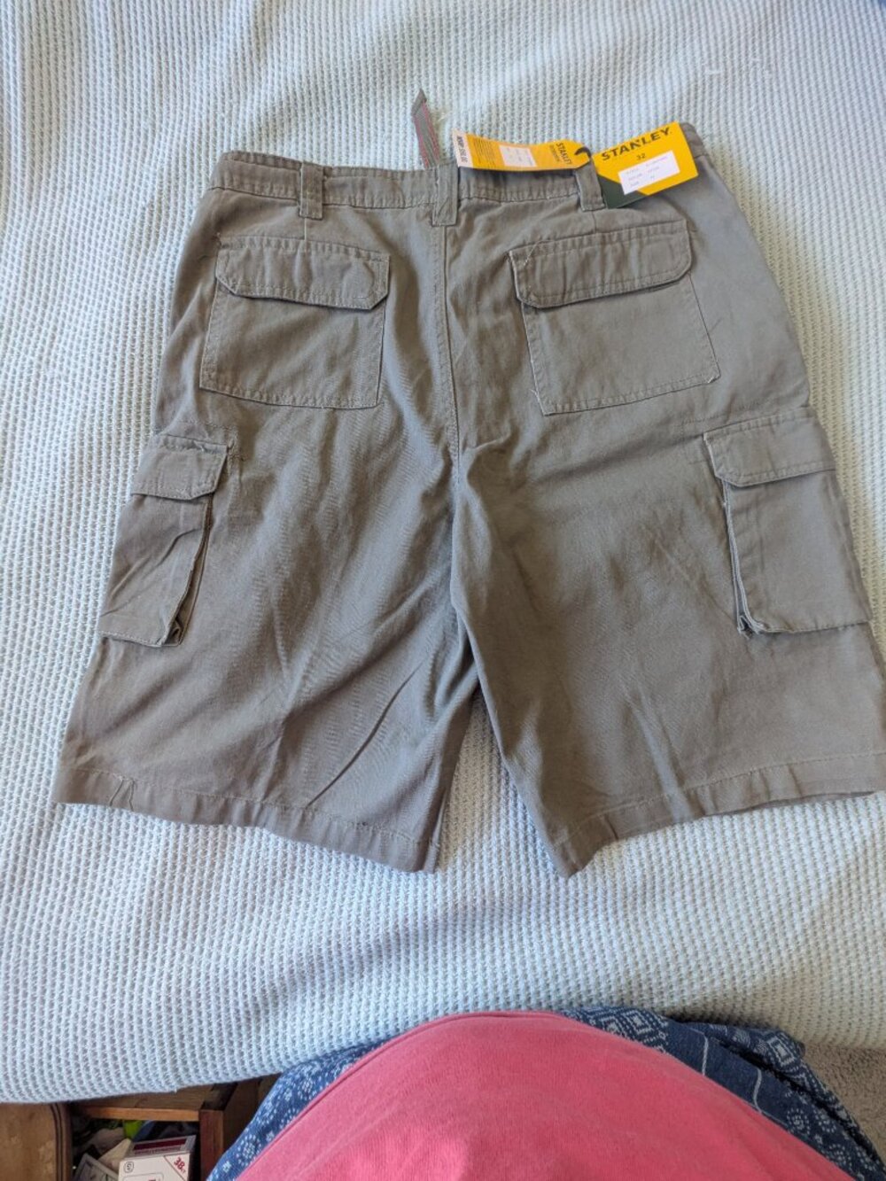 Stanley Mens Workwear Cargo Shorts Waist 32" NWT - Picture 2 of 4